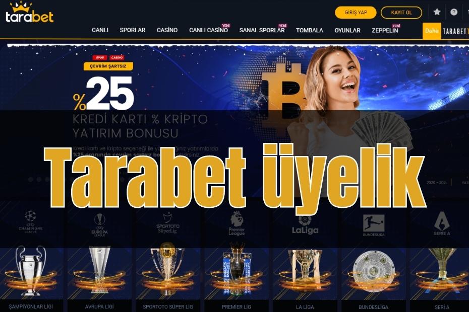 Tarabet'e Nasıl Üye Olunur?